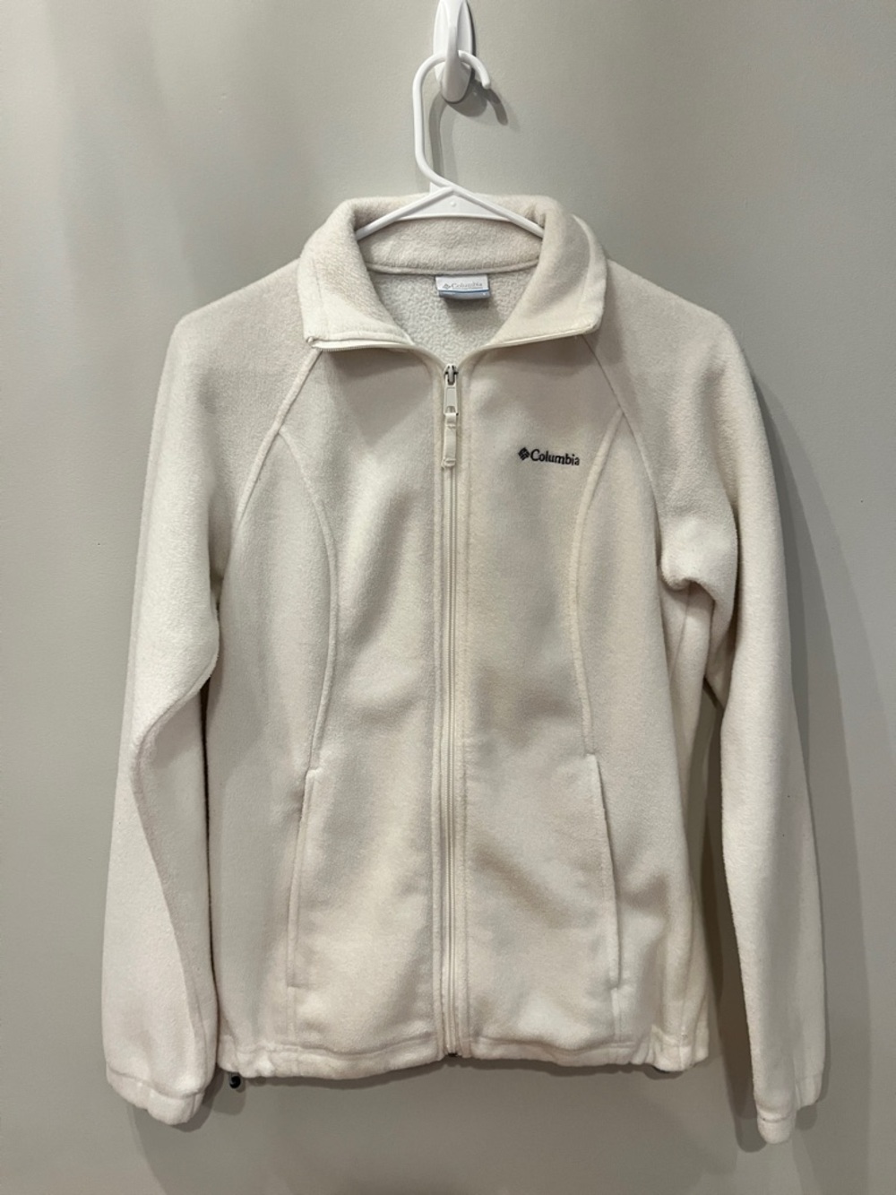 Columbia Women’s Cream Full-Zip Fleece Jacket